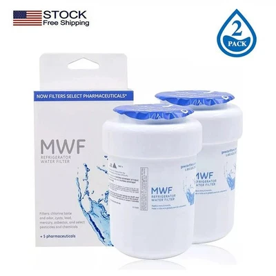 2 PACK NEW GE MWF MWFP 46-9991 GWF Smartwater Genuine Refrigerator Water Filter - Image 1 of 4