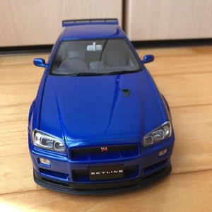 Autoart 1/18 Nissan Skyline GT-R R34 V-spec II Usado con Caja Original - Imagen 1 de 10