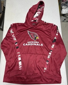 Neu mit Etikett Zubaz Arizona Cardinals NFL roter Herrenpullover Hoodie Sweatshirt Größe XL - Bild 1 von 8