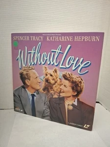 WITHOUT LOVE (1945, Laserdisc )KATHERINE HEPBURN, CLASSIC - Picture 1 of 2