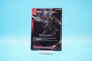 Blitz Gundam - Gundam Card Game #GD01-049 - GD01 - NM Foil Newtype Rising Single - Picture 1 of 1
