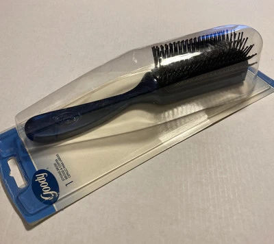 GOODY Dark Blue 8” Styling Hair Brush 2003 New Made In USA 🇺🇸 - Image 1 of 4