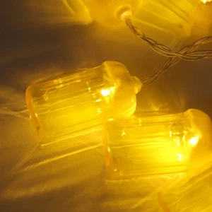 2pcs Beer String Lights 6.5ft 10LED Holiday Party Decorative String Lights F SPG - Picture 1 of 12