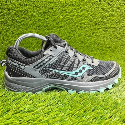 Saucony Excursion TR Womens Size 8.5 Black Gray Running Outdoor Shoes Sneakers - Image 1 of 4