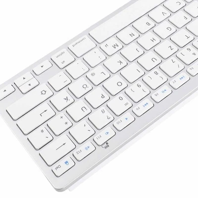 Wireless Keyboard Portable Universal Slim Silent Wireless German - Image 1 of 4