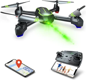 Drone GPS 1080P Für Anfänger | 32 Minuten Flugzeit, RTH, Folge Mir, Geschenk - Bild 1 von 9
