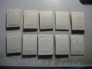 Pattreiouex cigarette cards Selection from various sets (7529) 170 off variable - Picture 1 of 1
