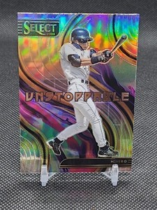 ICHIRO ⚾️ 2023 Panini Select Unstoppable Silver #SU17 | Seattle Mariners