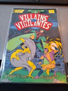 Villains and Vigilantes #1 -- 1986 Miniseries No. 1 of 4 Eclipse Comics A270 - Picture 1 of 2