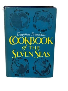 Cookbook of the Seven Seas Dagmar Freuchen Hardcover Dust Jacket 1968 VTG - Imagen 1 de 18