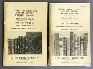 [Bookbinding]   J. N. Bartfield Books   Pair of Catalogues  350/400   1977-1978 - Picture 1 of 8
