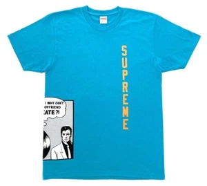 Supreme Thrasher Boyfriend Tee Teal Size L SS17 T-Shirt - Picture 1 of 12