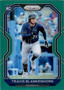 2021 Panini Prizm Prizms Green #122 Travis Blankenhorn