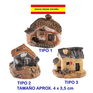 Casette Miniatura Modelli Ornamenti Natalizia Progetti Diorami Montagna Lisci - Foto 1 di 7