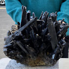 36,27 lb échantillon de cristal de quartz noir fumé naturel de 36,27 lb minéral brut