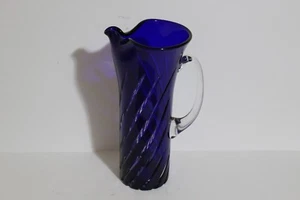 Jarra Ajka Frances Blue Martini 33,8 OZ nueva en caja - Imagen 1 de 12