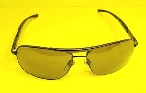 ROOTS 100125 AVIATOR PILOT SUNGLASSES SHADES BLACK FRAME METAL MEN EYEWEAR ONLY - Picture 1 of 7
