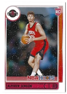 2021-22 Hoops Purple Winter Alperen Sengun RC #204 READ&SAVE Houston Rockets - Imagen 1 de 2