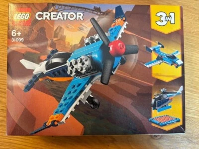 LEGO Creator Propeller Plane 31099 Toy Building Kit 128 pcs - Image 1 of 4
