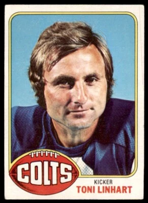 1976 TOPPS TONI LINHART . BALTIMORE COLTS #209 - Image 1 of 2
