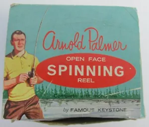 Vintage Arnold Palmer Spinnrolle mit Box 1960er Jahre super selten 136341 - Bild 1 von 5