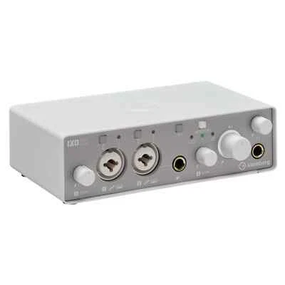 Steinberg IXO22 2x2 USB-C Audio Interface With Cubase Software (White) - Image 1 of 4