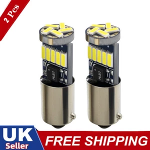 2x H6W BAX9s 433 LED Side Light Bulb Error Free White For BMW F30 F20 - Picture 1 of 8
