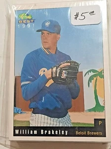 BELOIT BREWERS-1991 CLASSIC BEST COMPLETE SEALED SET ⚾️ BASEBALL CARD 28 CARDS - Picture 1 of 2