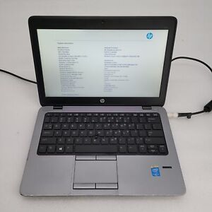 HP EliteBook 820 G1 Core i5-4200U 1.6GHz 4GB RAM No HDD 12.5" -***  Boot to Bios