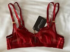 Bordelle 10 Year Soft Cup Bra Red XS / SS Size NWT