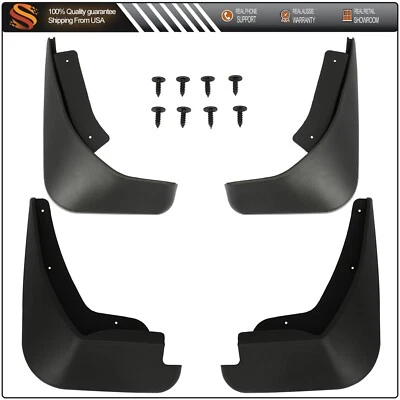 Guardabarros guardabarros guardabarros 4 piezas guardabarros para Ford Fiesta Hatchback 2011-2019 Foto 1 de 4