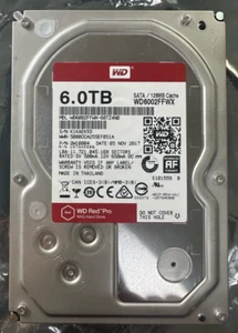 Disque dur Western Digital WD Red Pro (WD6002FFWX) 6 To SATA 3,5'' TESTÉ À 100 % - Photo 1/1