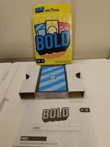 [Solo una baraja] Juego de cartas a juego en negrita Mattel 2019 nuevo en caja abierta cartas selladas - Imagen 1 de 4