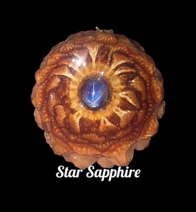 Colgante perilla con zafiro estrella 0,77 quilates  - Imagen 1 de 2