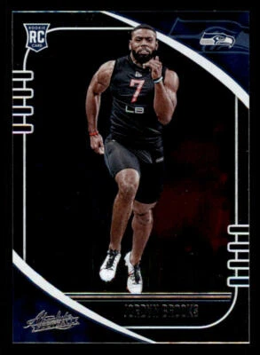 2020 Absolute #163 Jordyn Brooks RC - Image 1 of 2