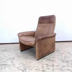 De Sede DS 50 real leather armchair in cognac relax function #13418 - Picture 1 of 11