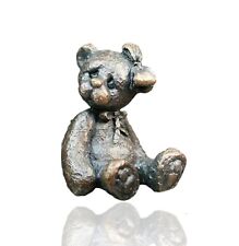 Penny Bears - Bronze Miniature Teddy Bear Sculpture - Florence Bear.