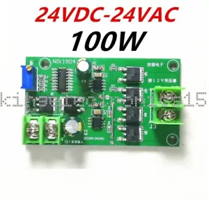 1X 50HZ Vollbrücke Brücke Wechselrichter Antrieb DC zu AC 24VDC-24VAC/12VDC-12VAC 100W - Bild 1 von 4