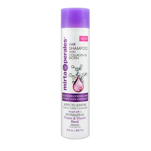 Shampoo al collagene e biotina Mirta De Perales. Crescita e ispessimento dei capelli. 10 oz - Foto 1 di 3