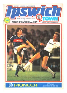 Ipswich Town v West Bromwich Albion 1984-1985 Division One 20/10/1984 - Picture 1 of 1