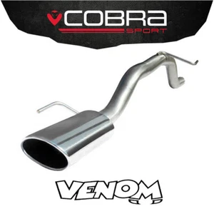 Cobra Exhaust 2" Rear Back Box (Venom-Loud) Vauxhall Corsa D 1.4L (07-14) VC32 - Picture 1 of 2