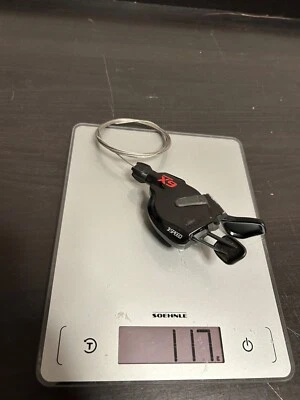 SRAM X9 X-9 Triple LEFT Shifter 3s Black/Red - Image 1 of 4