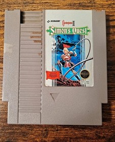 Castlevania II: Simon's Quest (NES, 1988) CARRELLO SFUSO SOLO TESTATO E AUTENTICO 