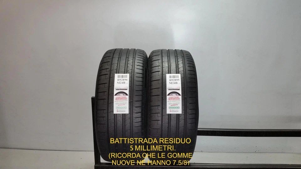 Gommes Usées 245/35R20 91Y Pirelli P Zero Pneumatiques Usés B92896 - Photo 1/1