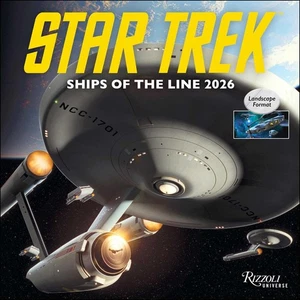 Universum Star Trek Ships of the Line 12x12 2026 Wandkalender mit - Bild 1 von 2