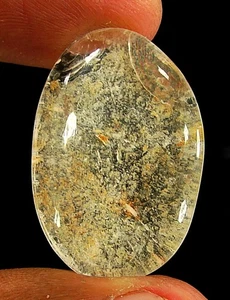 35.15Ct Natural LodoliteGarden Scenic Quartz Loose Gemstone Cabochon Stone-26375 - Picture 1 of 2