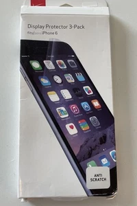 Caja de 3 - Protector de pantalla de vidrio templado Verizon para iPhone 6 - Caja abierta - Imagen 1 de 2