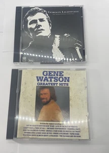 3 CD Lot Gordon Lightfoot UA Collection 2 Set + Gene Watson Greatest Hits VGood - Imagen 1 de 8