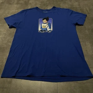 Dragonball Z Vegeta blaues T-Shirt Herren Größe 3XL - Bild 1 von 6