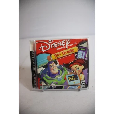 Disney Learning 2nd Grade Reading Math PC CD ROM Educational Buzz Lightyear - Image 1 of 2